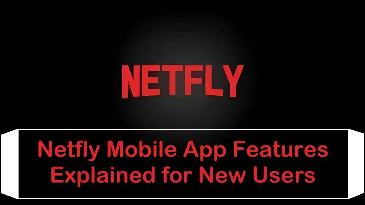 Netfly Mobile app features overview for new users